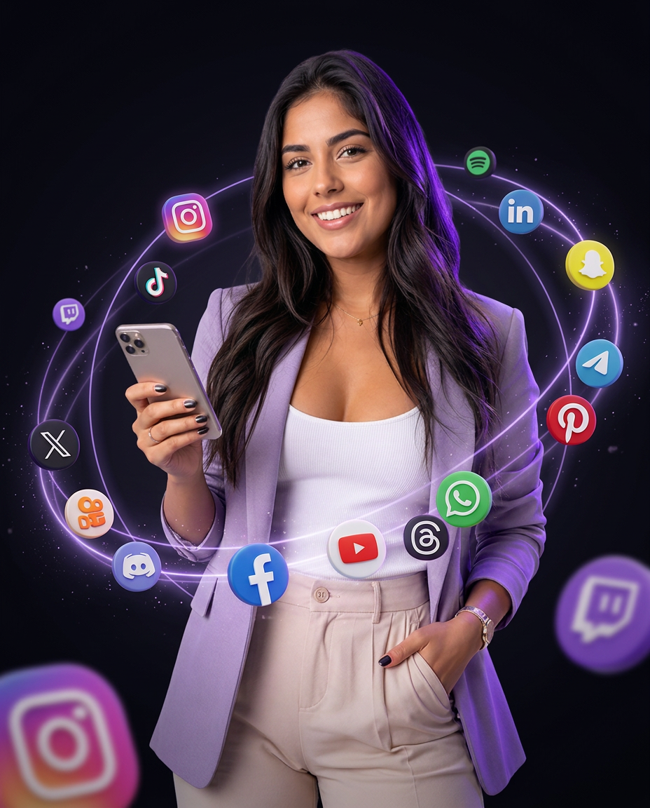 Cliente aumentando seu público com a Scale SMM